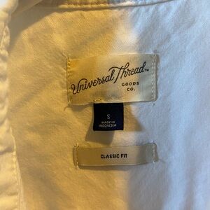 Target cotton button down